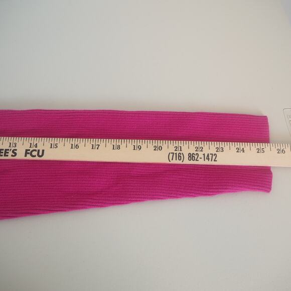 Lauren Ralph Lauren Cotton Sweater Women's 2X Pink Knit Boatneck Gold Buttons - Picture 8 of 10